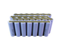 Replacement battery pack 4S6P 14.4V 20.4 Ah 294Wh suitable for TiCad TiTec Golf-Caddy Li-Ion Lithium-Ion self-installation 17.4 Ah