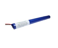 Lithium-ion (Li-Ion) replacement battery for home and house roller shutter drive 10.8V / 12.6V 2000mAh battery Accu rod shape AMP