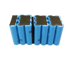 Replacement battery pack 7S3P 25.2V 8.7 / 10.2 Ah 257 Wh suitable for Kiffe Golf-Caddy Li-Ion Lithium-Ion self-installation 10.2 Ah