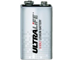 Ultralife U9VL-J-P 6LR61 9 V Block-Batterie Lithium 1200...