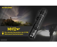 Nitecore MH12 V2.0 Taschenlampe - 1200 Lumen