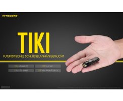 Nitecore TIKI Mini Taschenlampe für Schlüssebund aufladbar