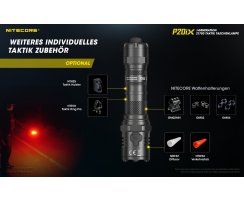 Nitecore P20iX - 4000 Lumen taktische Taschenlampe