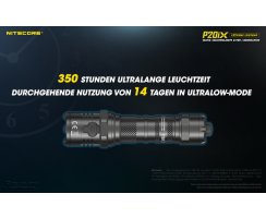 Nitecore P20iX - 4000 Lumen taktische Taschenlampe