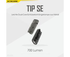 Nitecore TIP SE - 700 Lumen, schwarz