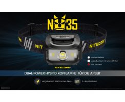 Nitecore NU35 - Dual Power