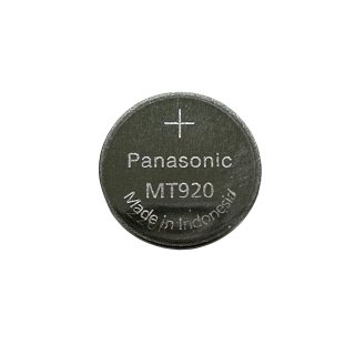 Panasonic Akku MT920 (GC920) für Solar Uhren 1,5V 4mAh
