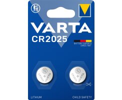 Varta CR2025 Lithium Knopfzelle 3V 157mAh Batterie