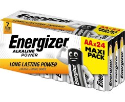 Energizer Batterien AA, Mignon, Alkaline Power, 24...