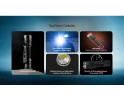 Nitecore EDC35 - 5000 Lumen extrem leistungsstarke EDC-Taschenlampe