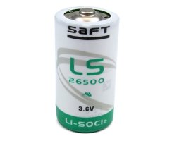 Saft LS26500 Lithiumbatterie 3,6V, 7700mAh
