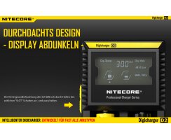NiteCore Digicharger D2 EU B-Stock