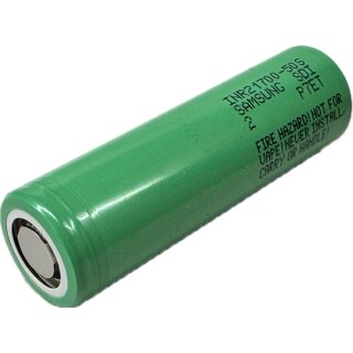 Samsung INR21700-50S 5000mAh 25A / 45A Li-Ion battery cell