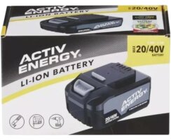 Activ Energy Li-Ion Akku 20 / 40 V 5,0Ah / 2,5Ah 90 Wh für Ferrex Akku-Werkzeuge