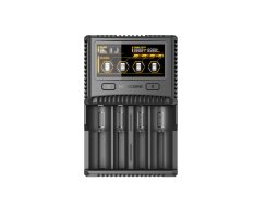 NiteCore Sysmax SC4 4-Schacht-Schnellladegerät...