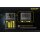 NiteCore Sysmax SC4 4-Schacht-Schnellladegerät Intellicharge Akku Ladegerät für Li-Ion / IMR / LiFePO4 / Ni-Mh / Ni-Cd - BStock
