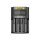 NiteCore UMS4 intelligentes 4-Schacht-Schnellladegerät Akku Ladegerät für Li-Ion / IMR / LiFePO4 / Ni-Mh / Ni-Cd Akkus