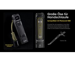 Nitecore EDC29 LUMINBLADE - 6500 Lumen extrem leistungsstarke EDC-Taschenlampe