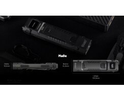 Nitecore EDC29 LUMINBLADE - 6500 Lumen extrem leistungsstarke EDC-Taschenlampe