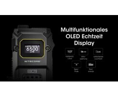 Nitecore EDC29 LUMINBLADE - 6500 Lumen extrem leistungsstarke EDC-Taschenlampe