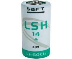 Saft LSH14 Lithiumbatterie 3,6V, 5800mAh