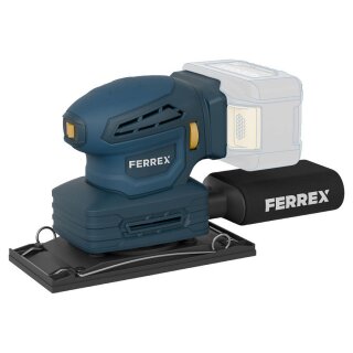 FERREX 20V Akku 3in1 Multischleifer – Solo (ohne Akku/Ladegerät)