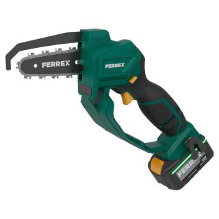 FERREX 20V Akku-Kompakt Kettensäge Einhand – Solo (ohne Akku/Ladegerät)