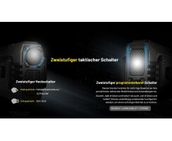 Nitecore EDC37 - 8000 Lumen extrem leistungsstarke EDC-Taschenlampe - B-Stock