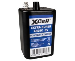 XCell Extra Super 4R25 6V-Block Batterie lose...