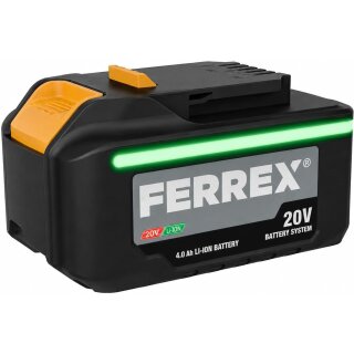 FERREX 20V Li-Ion Akku 4,0 Ah / 72 Wh für FERREX Werkzeuge