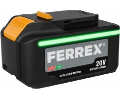 FERREX 20V Li-Ion Akku 4,0 Ah / 72 Wh für FERREX...