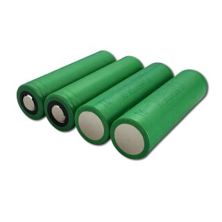 Murata US18650VTC6 3,6V 3120mAh Li-Ion-Akku-Zelle 4er-Pack verklebt