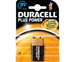Duracell Plus Power 9V Blockbatterie Typ 6LR61 MN1604...