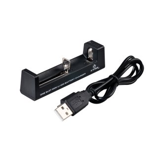 XTAR MC1 Micro USB Li-Ion Akkuladeger&auml;t f&uuml;r 3,6V / 3,7V Akkus