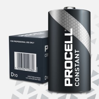 Duracell Industrial Alkaline Mono D MN1300 LR20 Batterie 10er-Pack