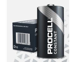 Duracell Procell Alkaline Constant Power D, 1,5V Mono, MN1300 LR20 Batterie 10er-Pack