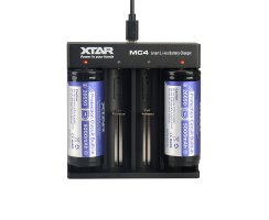 XTAR MC4 intelligentes Lithium-Ionen Ladegerät