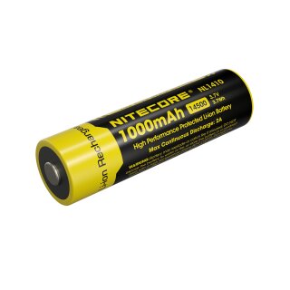 NiteCore 14500 Li-Ion Akku 3,7V 1000mAh NL1410