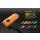 NiteCore Tube 2.0, schwarz, Schlüsselanhängerlampe, max. 55 Lumen, stufenlos regelbar, USB-Aufladung