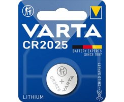 Varta CR2025 Lithium Knopfzelle 3V 157mAh Batterie Einzel
