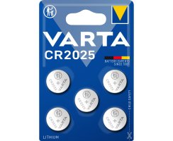 Varta CR2025 Lithium Knopfzelle 3V 157mAh Batterie...